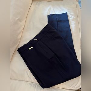 Tory Burch DARK NAVY cotton slacks